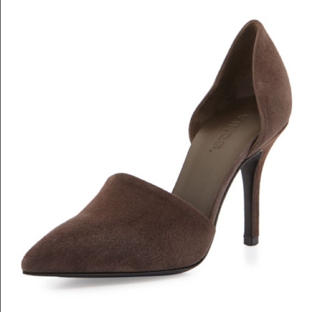 Vince Claire Umber D’orsay Pump Heels 7